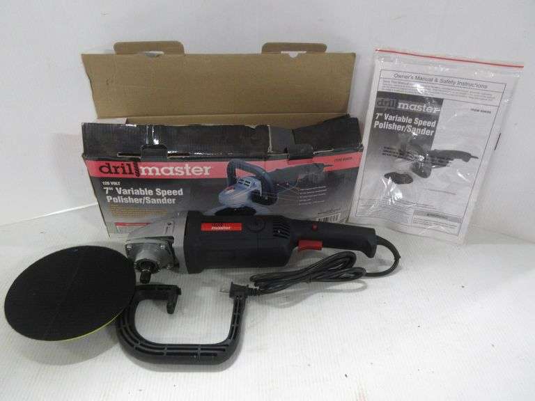 Drill Master polisher/sander Albrecht Auction Service
