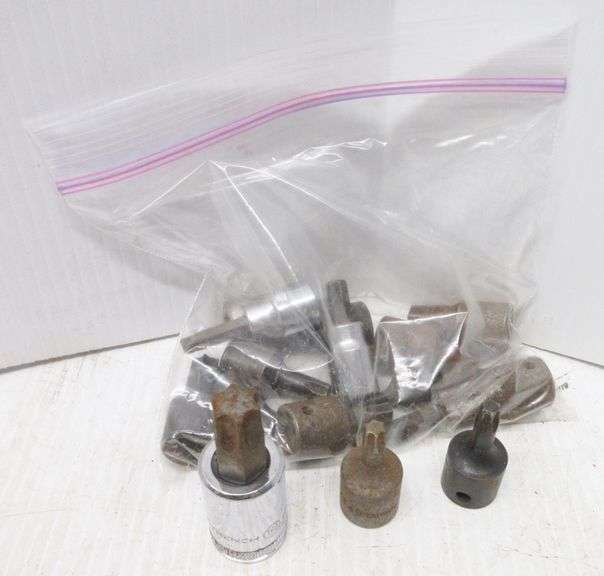 Assorted Torx bits Albrecht Auction Service