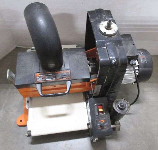 Wen drum sander, unable to test at auction warehouse, no cord