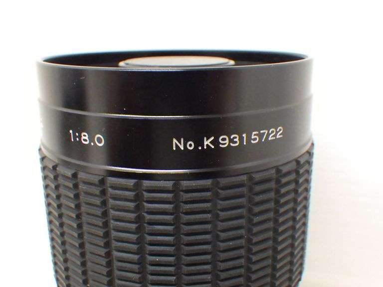 Kalimar 500mm folded optical camera lens with Canon adaptor, mirror