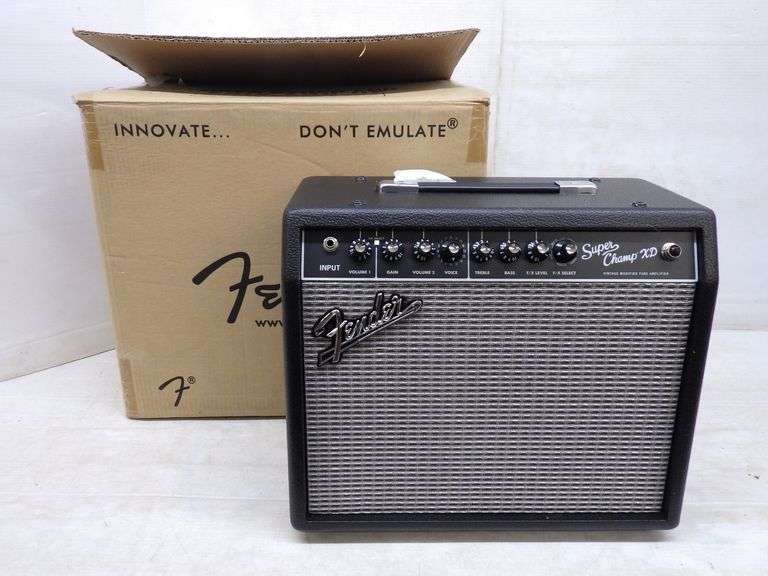 Fender Super Champ XD Amplifier, 19