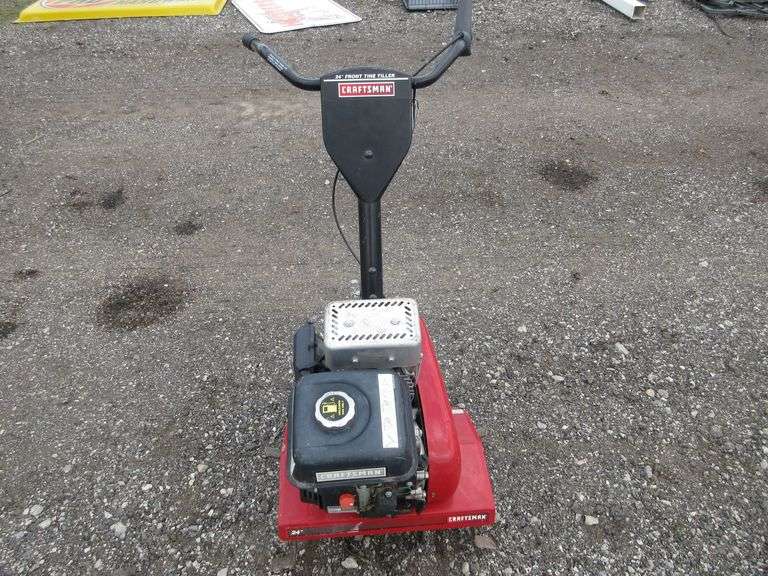 Craftsman 24" Rototiller, 900 series, 208cc engine, carburetor needs to