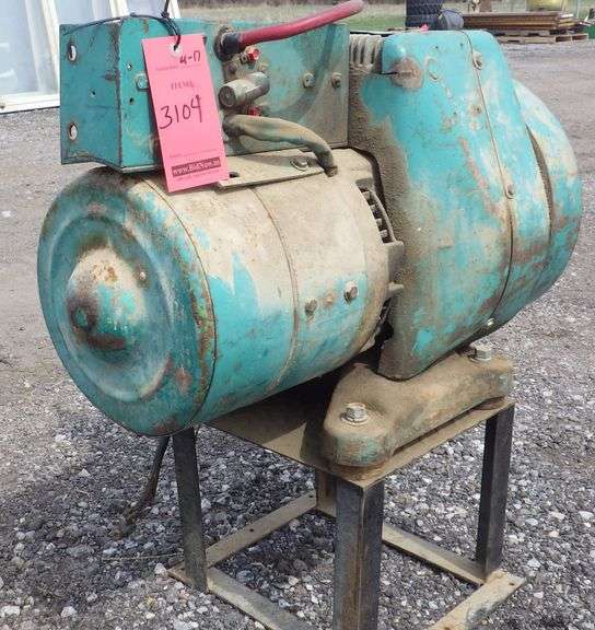 Old onan generator, unknown condition, as is Albrecht Auction Service