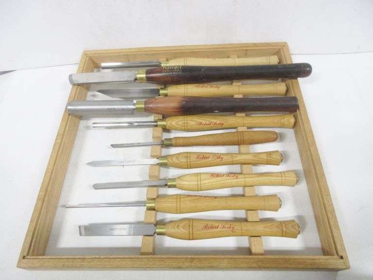 12Piece Lathe high quality tool set, very good Albrecht Auction Service