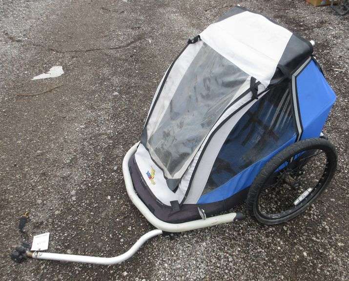 Bike trailer tires, hold air, good Albrecht Auction Service