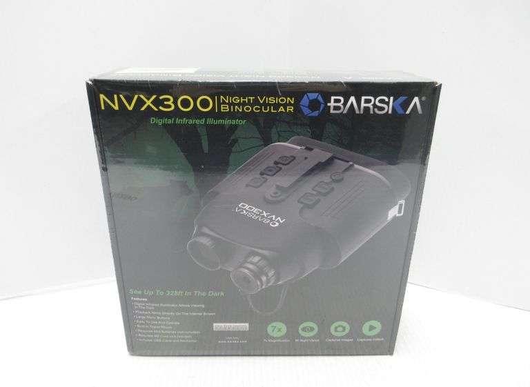 Sealed Barska night vision NVX300 infrared illuminator digital