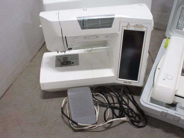 Babylock Ellageo ESG3 Embroidery and Sewing Machine that also comes