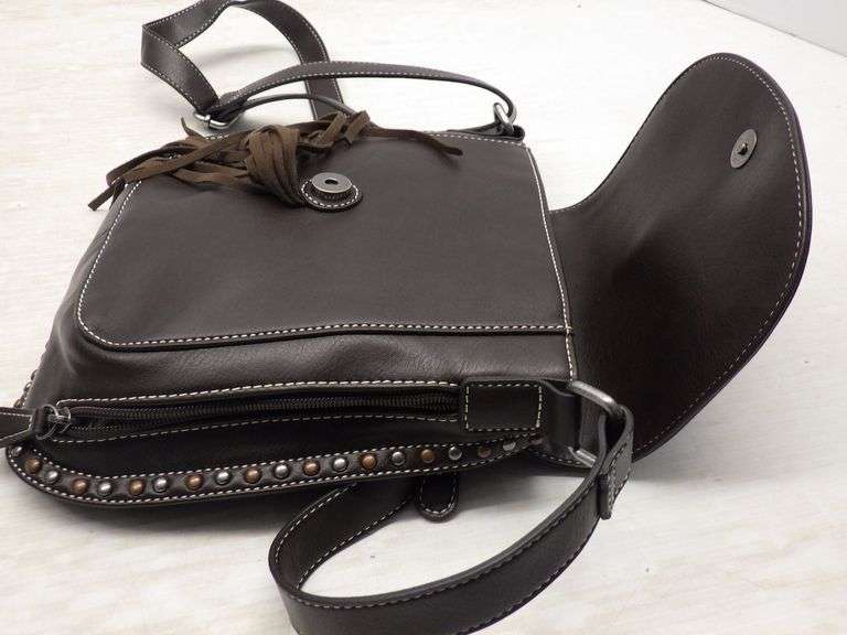 Nocona conceal carry purse, 10"W x 9"H, like new Albrecht Auction Service