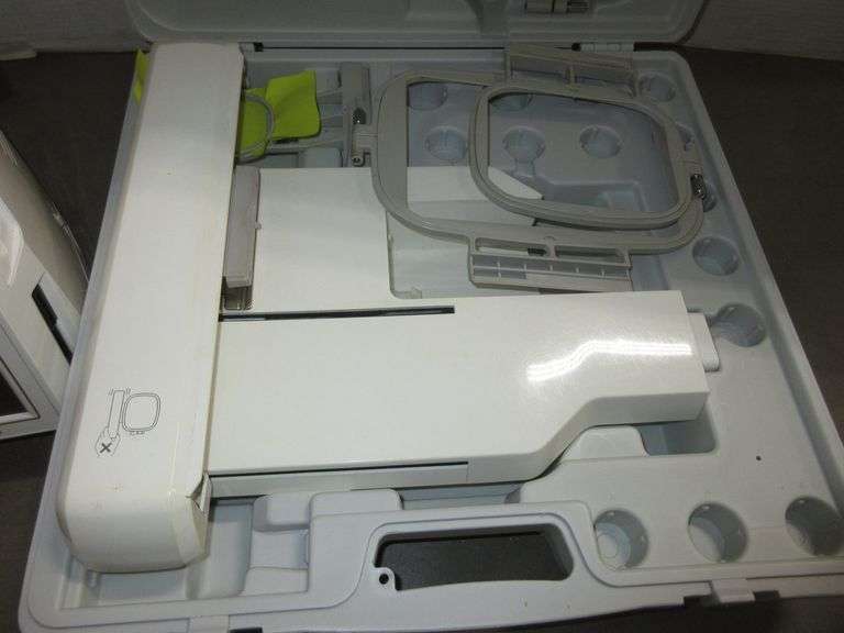 Babylock Ellageo ESG3 embroidery and sewing machine that also comes