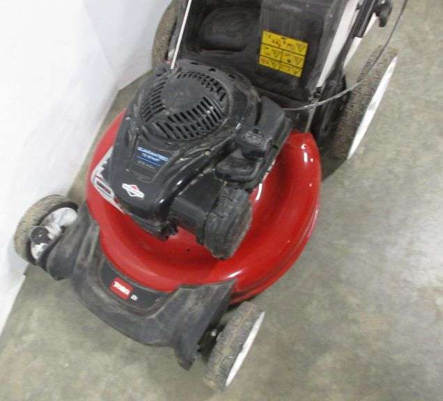 Toro push mower with bagger, Briggs & Stratton GTS 140cc, 5.5 ft. lbs