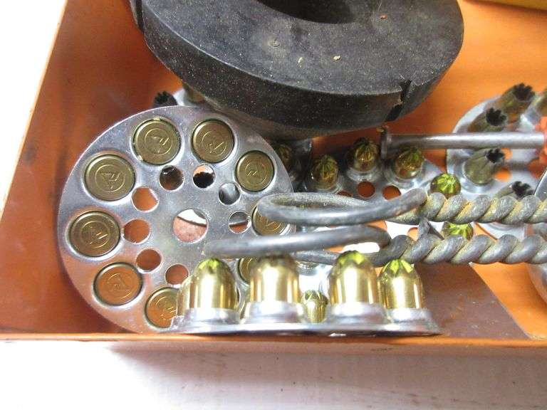 Ramset powder actuated nail gun kit, uses .22 caliber blanks to drive