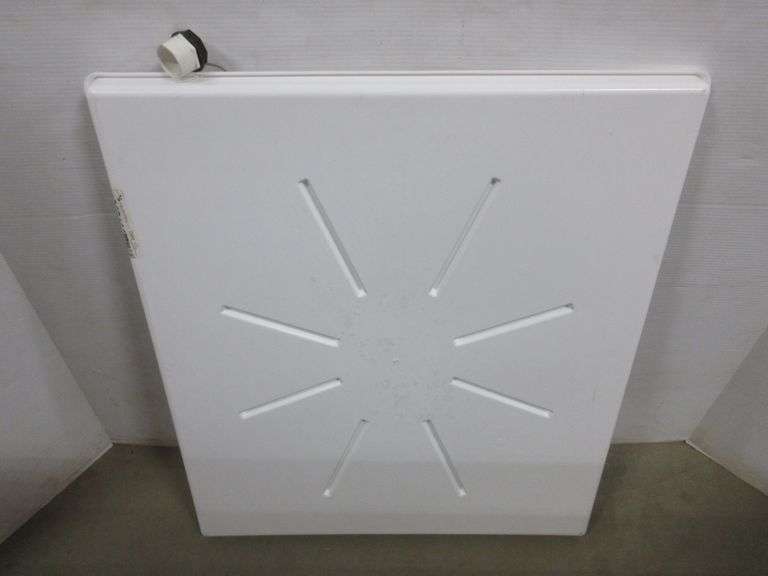 GE lowprofile washing machine with tray, 33" x 19" interior, new