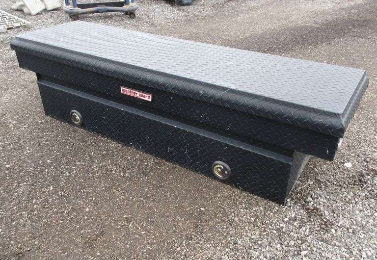 Weatherguard 127502 truck toolbox with key, good Albrecht Auction