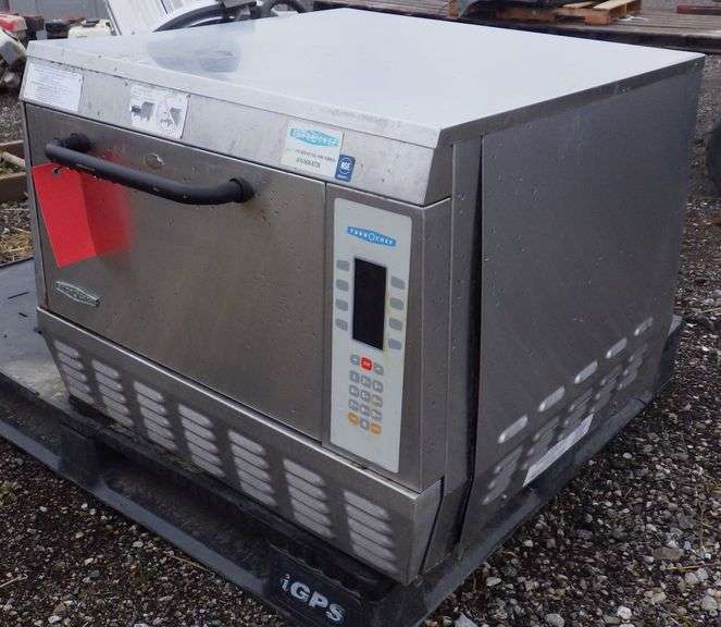 Turbochef commercial pizza/sub oven, works well Albrecht Auction Service