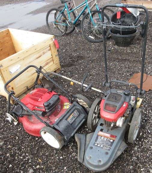 Toro lawn mower, has compression; Craftsman weed trimmer 5.0 HP, 22