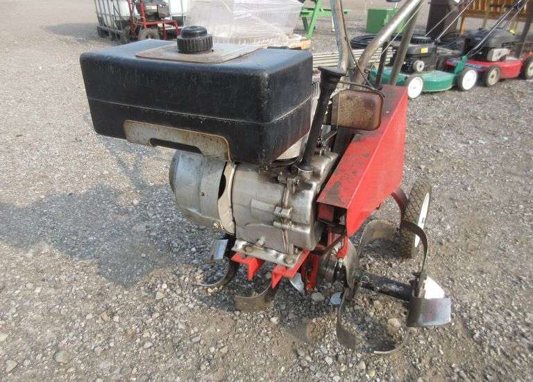Tillmatic rototiller, starts but won't stay running, as is Albrecht
