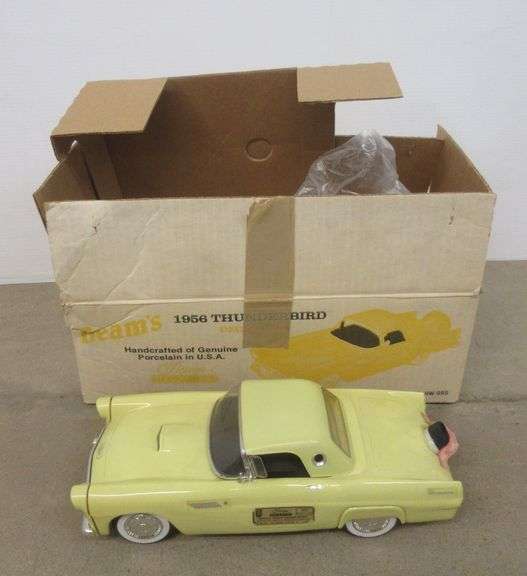 1956 Ford Thunderbird Jim Beam Bourbon decanter with original box and