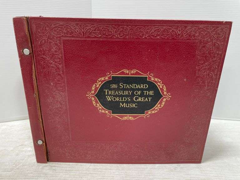 The Standard Treasury of The Worlds Greatest Music, copyright 1958, has