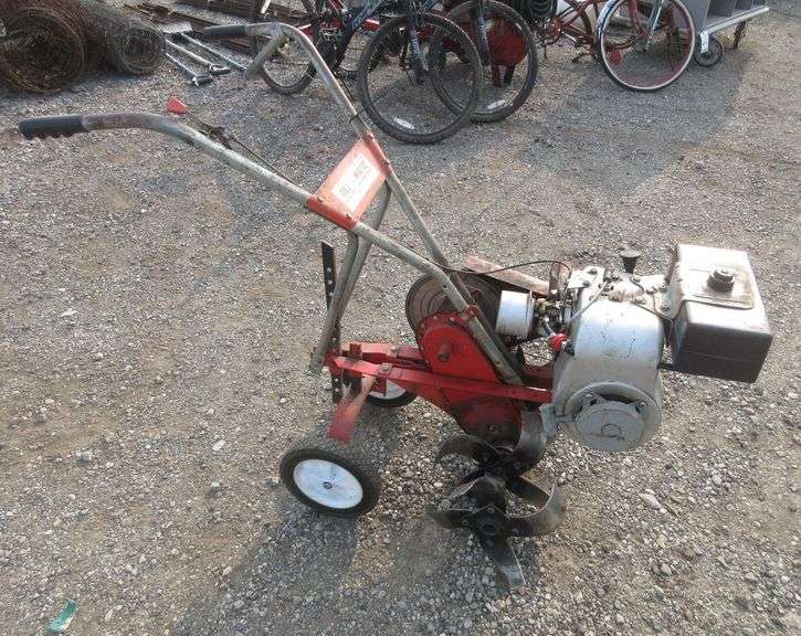 Tillmatic rototiller, starts but won't stay running, as is Albrecht