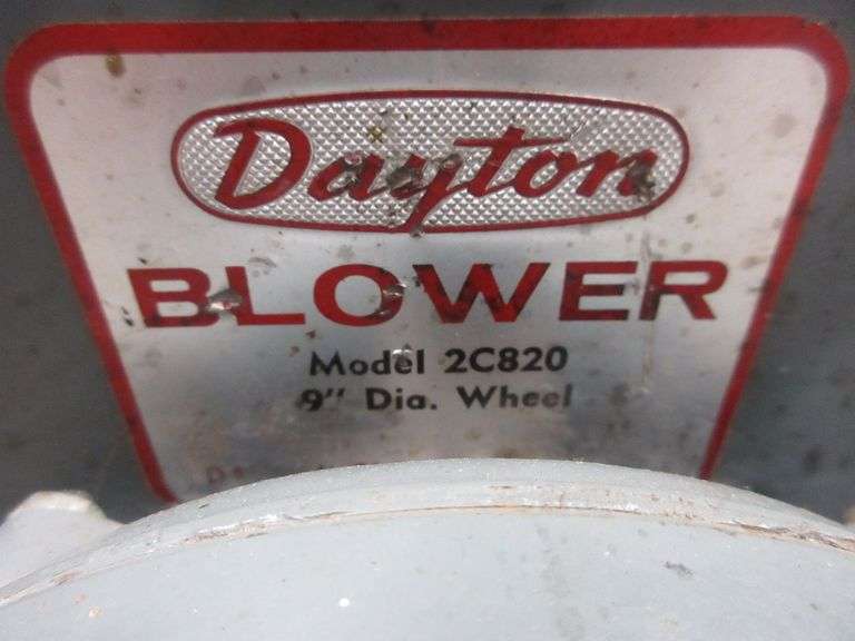 Dayton blower to remove air from any room or garage, powerful, 17"L x