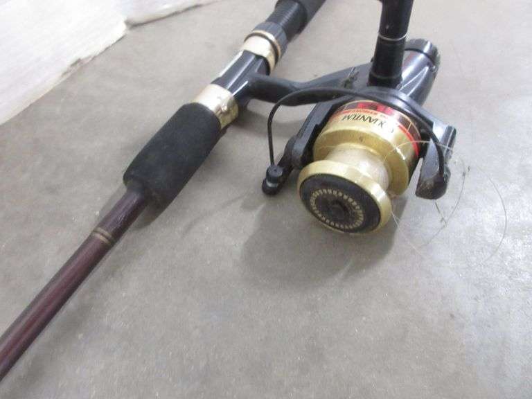 QuantumQL3 reel and Zebco Eclipse rod, very good Albrecht Auction