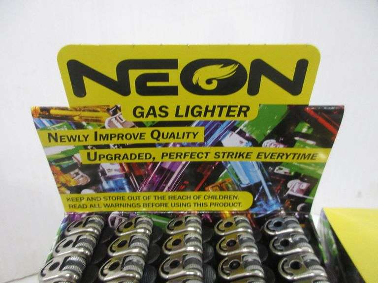 (100) Disposable lighters, new Albrecht Auction Service