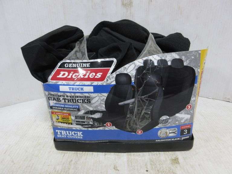 Dickies truck seat covers for crew and extended cabs, new Albrecht