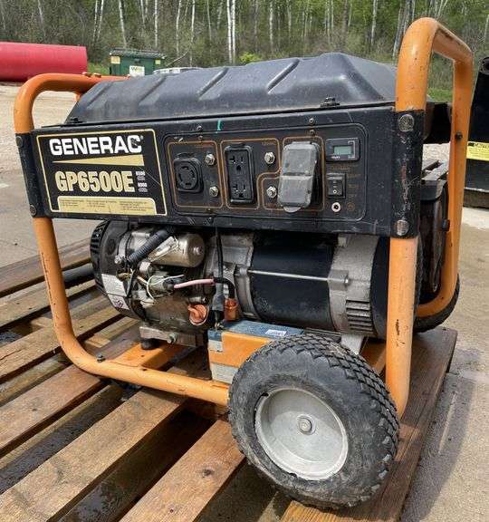 This item Selling ABSOLUTE! Generac GP6500E Generator, Not Working