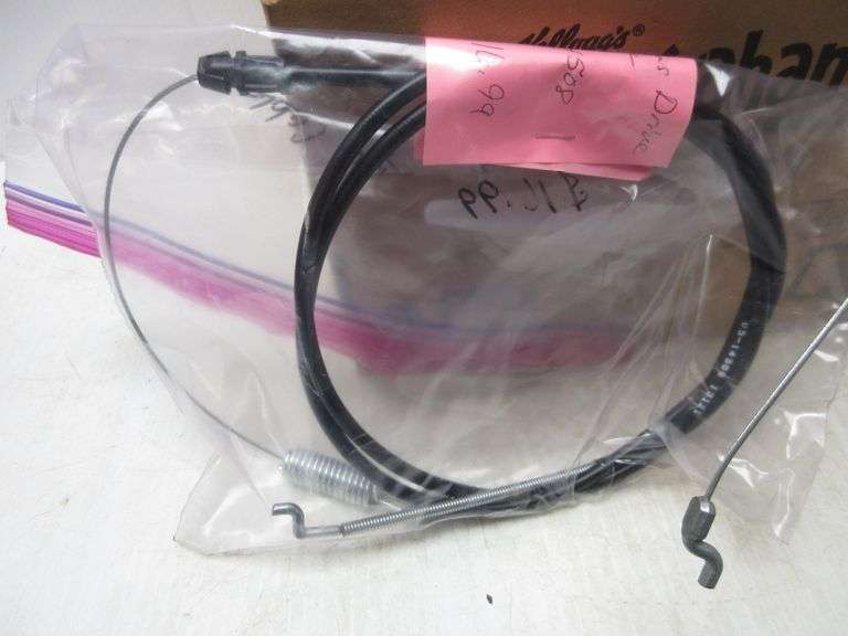 (14) Cables for riding lawn mower decks and push mowers, new Albrecht