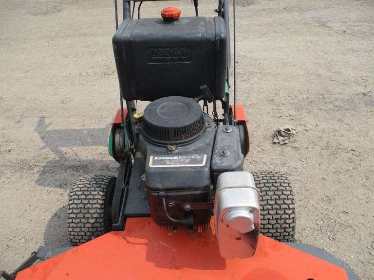 Lesco walk behind mower, 48", as is Albrecht Auction Service
