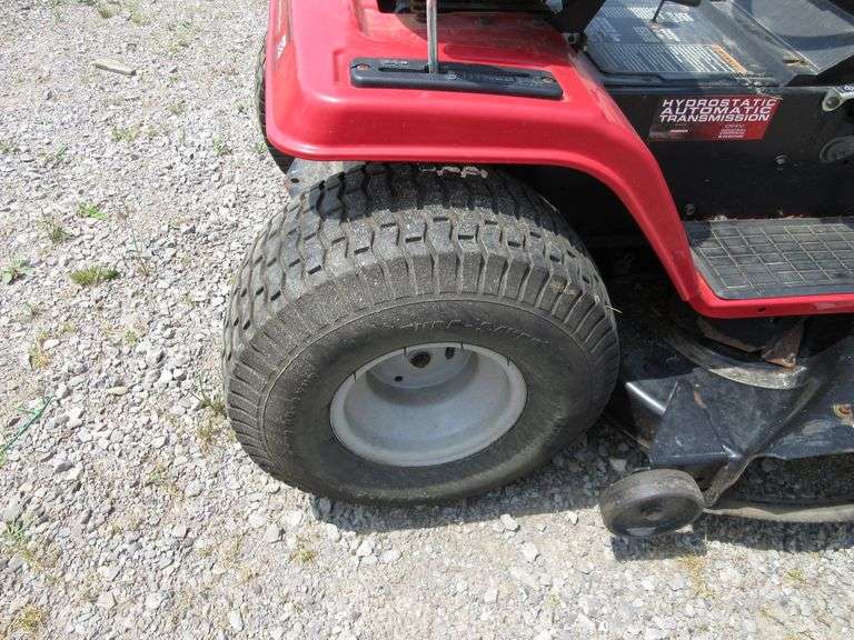 Huskee lawn mower, 17 HP, 42" cut, original owner, garage kept, fresh