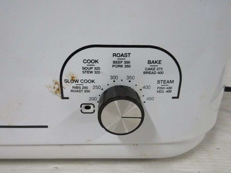 Nesco 18quart roaster oven, great Albrecht Auction Service