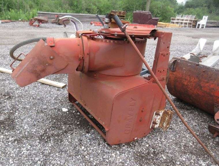 Gravely snow blower, 24", fits gravely walk behind, for parts or repair