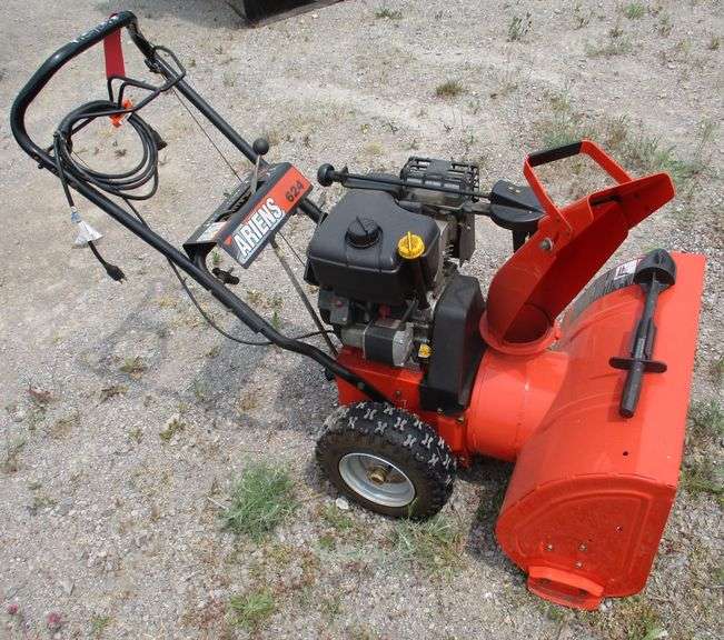Ariens snowblower 624, 6 HP, 24", runs good Albrecht Auction Service