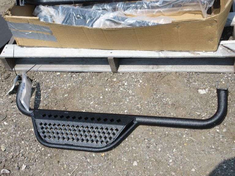 Golf cart running boards, nerf bars, textured powder coat, fits 1982 to current, Club Car DS Gas