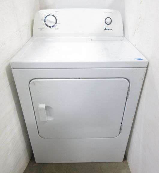 Amana electric dryer Albrecht Auction Service