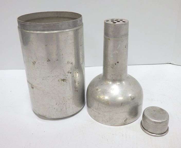 Simon's Havana Cigar Humidor, holds (25) Cigars, aluminium, bottle