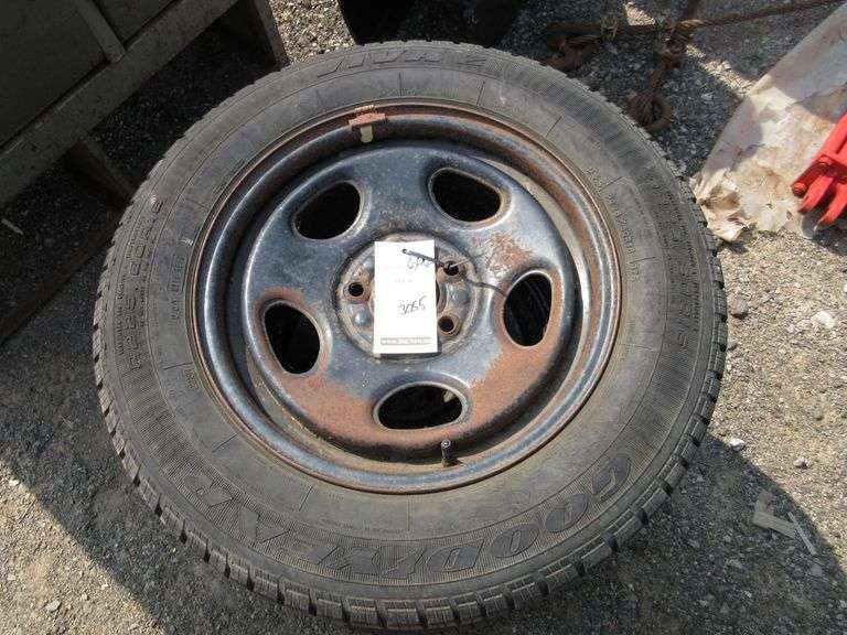 (3) Tires and rims for Intrepid car, P225/60R16, rims are good, tires