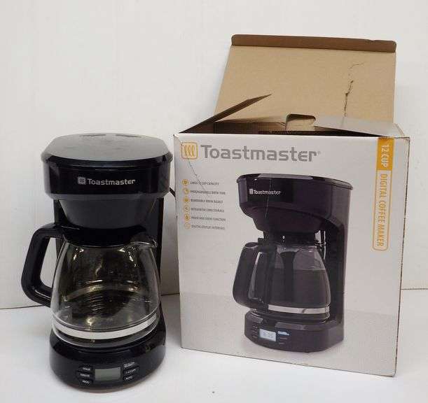 Toastmaster coffee pot, Box 13"H, new Albrecht Auction Service