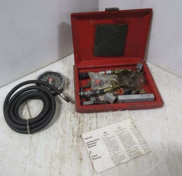 MAC Tool injector and valve cleaner, and "MAC Tools" transmission and engine oil pressure tester