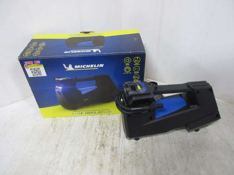 Michelin tire inflator, new Albrecht Auction Service
