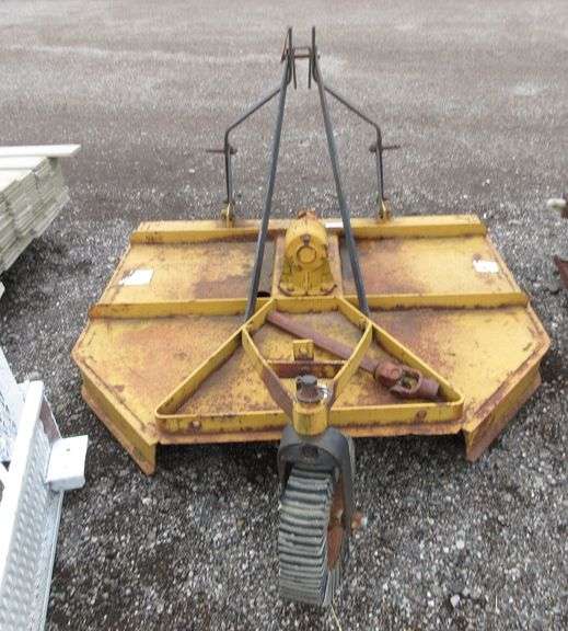 5' King Kutter brush hog, little use Albrecht Auction Service
