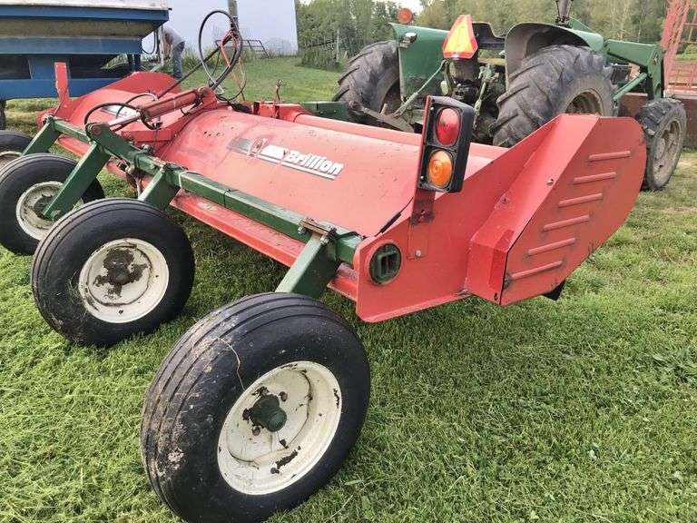 Brillion Model FS18061 Stalk Shredder, 15', S/N 197100 Albrecht