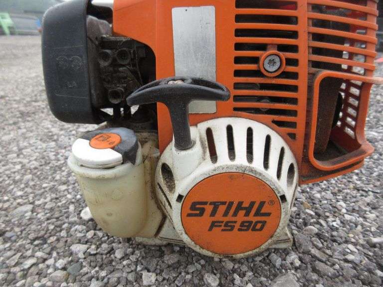 Stihl FS90 weed wacker, tow handle, works great Albrecht Auction Service