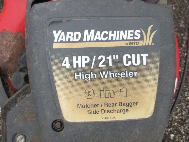MTD/Yard Machines 21" push mower, hard starts and stalls Albrecht