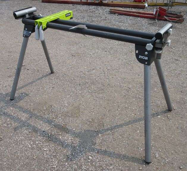 Ryobi miter saw stand with (2) mounts, A18MS01G, great Albrecht