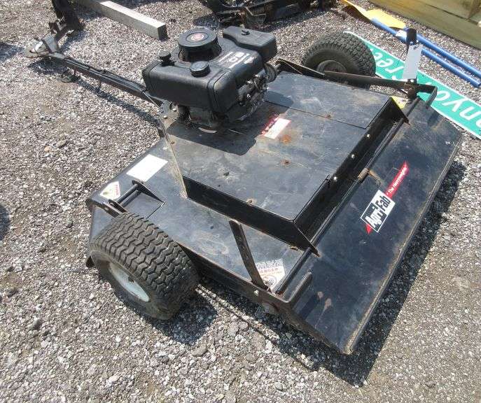 AgriFab pull behind lawn mower, 44" deck, needs on/off switch