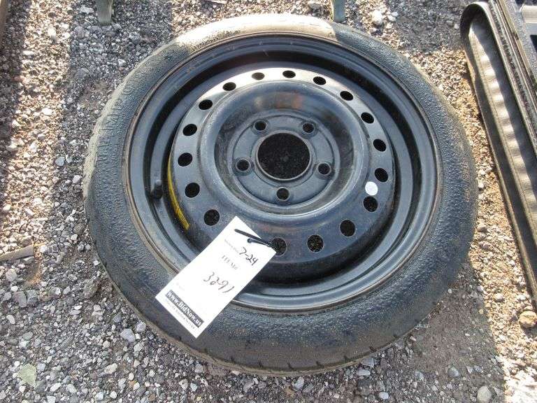 Spare tire/rim, T125/70D15, never used, off of a Aveo Albrecht