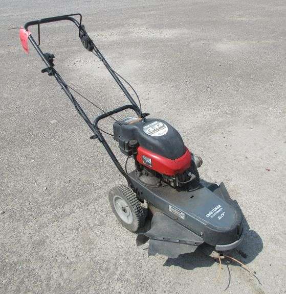 Craftsman walk behind weed eater Albrecht Auction Service