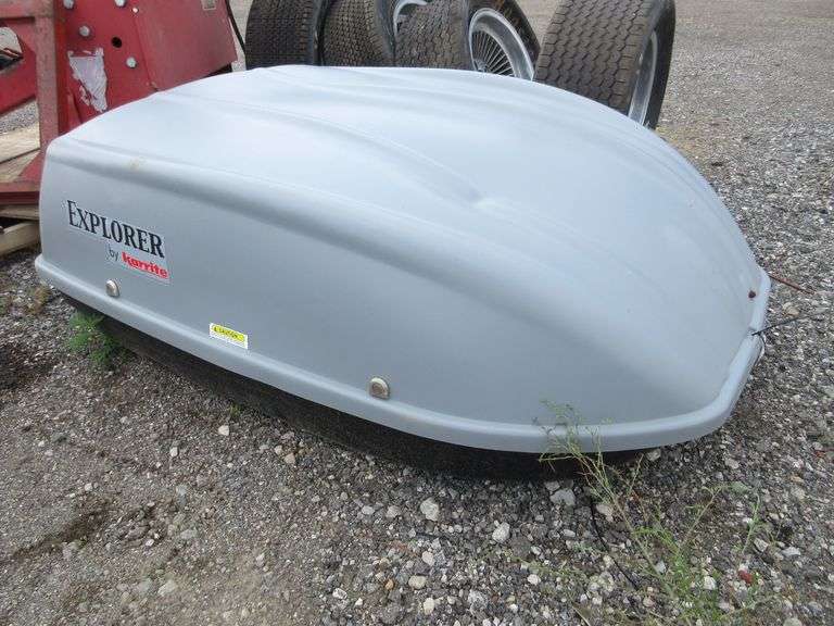 Roof top luggage holder, Explorer by Karrite, 52"L Albrecht Auction